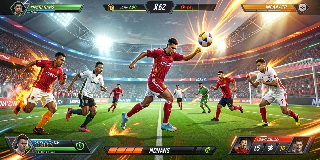 Tangkapan layar memperlihatkan mode multiplayer yang seru.