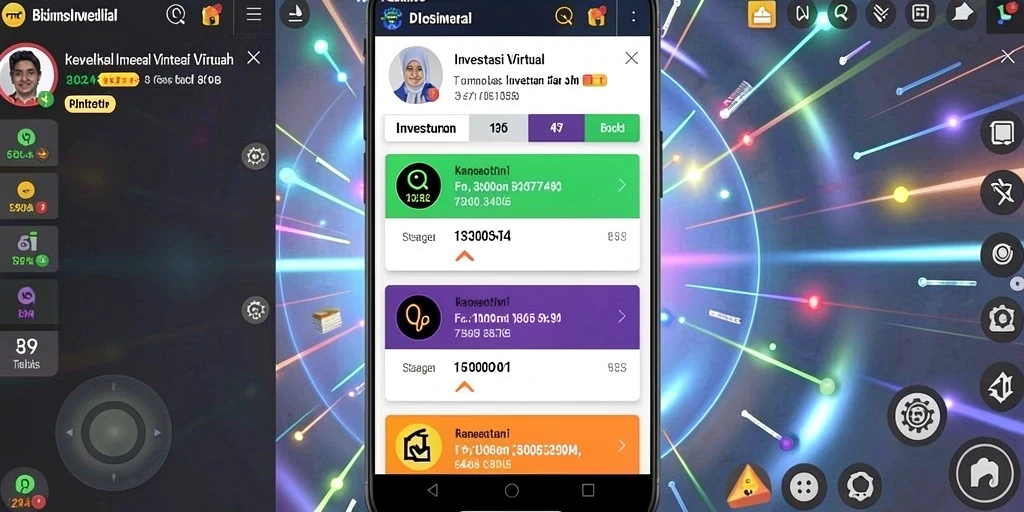 Gambar memperlihatkan pemandangan grafis yang indah dalam game.