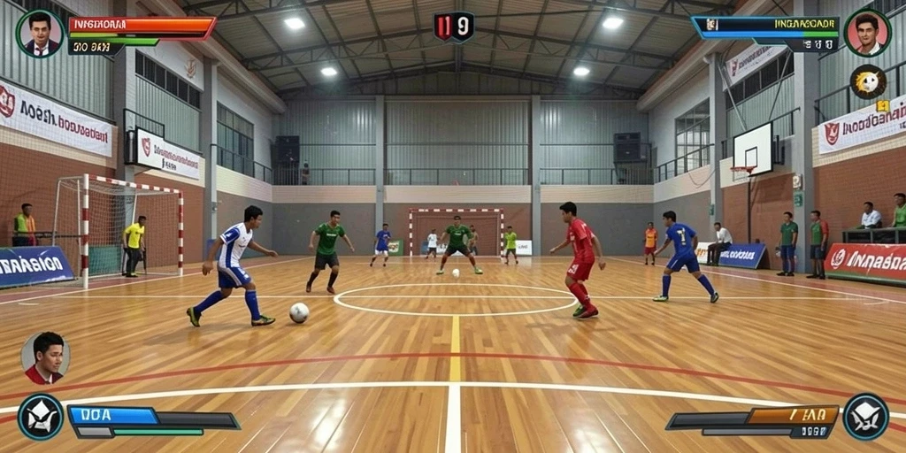Screenshot memperlihatkan interaksi antar pemain dalam mode multiplayer.