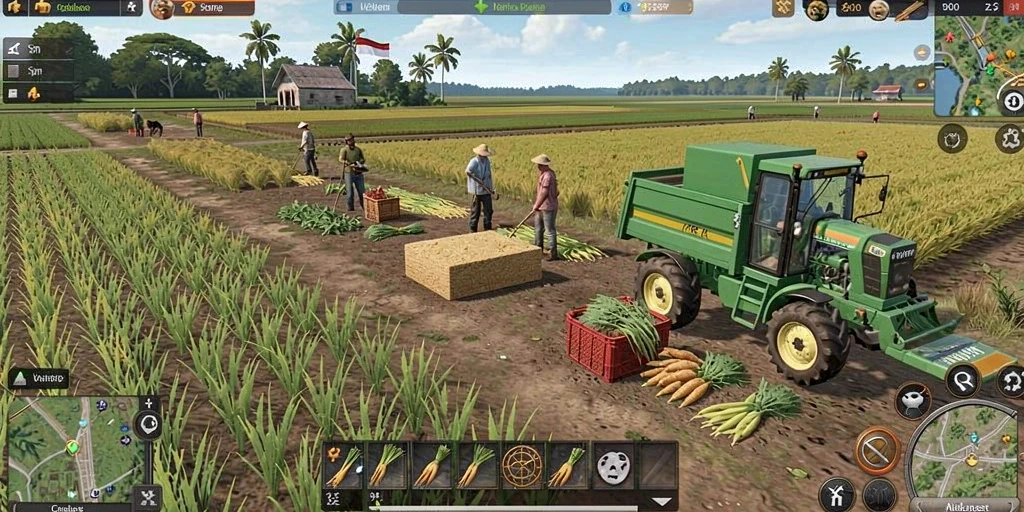 Screenshot 3 menunjukkan suasana peta yang menakjubkan.