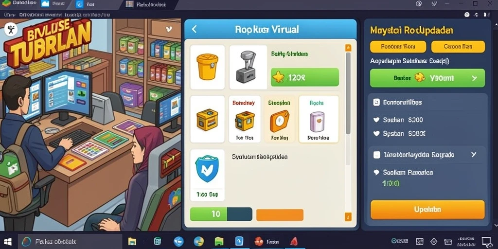 Screenshot menampilkan fitur kolaborasi dengan pemain lain.