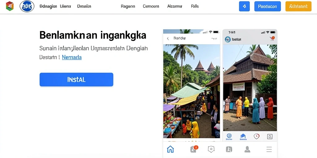 Menu pilihan mode permainan yang beragam.