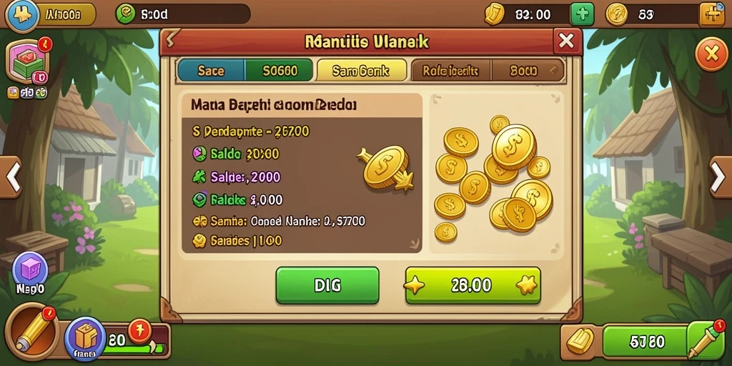 Pemandangan kota futuristik yang memukau dalam game.