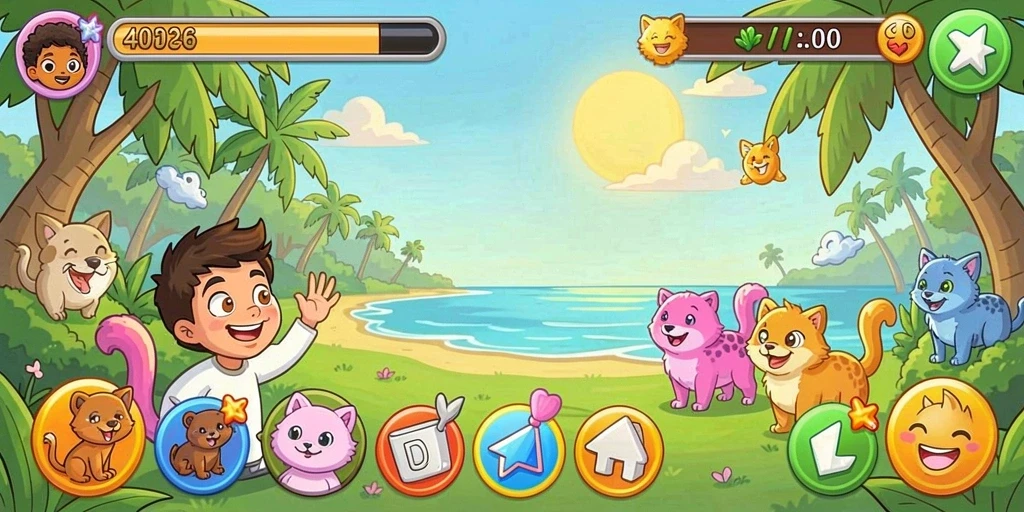 Mode multiplayer untuk bermain bersama teman secara real-time.